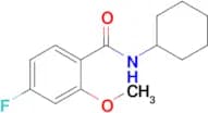 N-Cyclohexyl-4-fluoro-2-methoxybenzamide