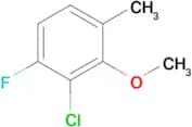 2-Chloro-1-fluoro-3-methoxy-4-methylbenzene