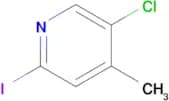 5-Chloro-2-iodo-4-methylpyridine