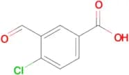 4-Chloro-3-formylbenzoic acid