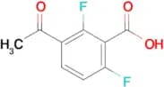 3-Acetyl-2,6-difluorobenzoic acid