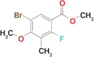 Methyl 5-bromo-2-fluoro-4-methoxy-3-methylbenzoate