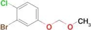 2-Bromo-1-chloro-4-(methoxymethoxy)benzene
