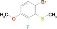 (6-Bromo-2-fluoro-3-methoxyphenyl)(methyl)sulfane