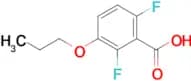 2,6-Difluoro-3-propoxybenzoic acid