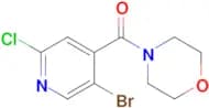 (5-Bromo-2-chloropyridin-4-yl)(morpholino)methanone