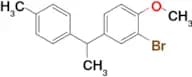 2-Bromo-1-methoxy-4-(1-(p-tolyl)ethyl)benzene