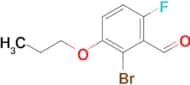 2-Bromo-6-fluoro-3-propoxybenzaldehyde