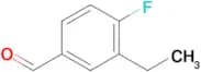 3-Ethyl-4-fluorobenzaldehyde