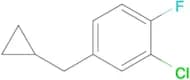 2-Chloro-4-(cyclopropylmethyl)-1-fluorobenzene