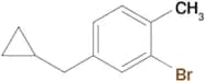 2-Bromo-4-(cyclopropylmethyl)-1-methylbenzene