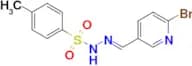 (E)-N’-((6-bromopyridin-3-yl)methylene)-4-methylbenzenesulfonohydrazide