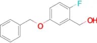 (5-(Benzyloxy)-2-fluorophenyl)methanol
