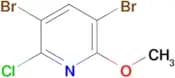 3,5-Dibromo-2-chloro-6-methoxypyridine