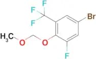5-Bromo-1-fluoro-2-(methoxymethoxy)-3-(trifluoromethyl)benzene