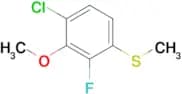 (4-Chloro-2-fluoro-3-methoxyphenyl)(methyl)sulfane