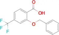 2-(Benzyloxy)-4-(trifluoromethyl)benzoic acid