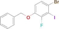 1-(Benzyloxy)-4-bromo-2-fluoro-3-iodobenzene