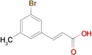 (E)-3-(3-Bromo-5-methylphenyl)acrylic acid
