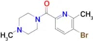 (5-Bromo-6-methylpyridin-2-yl)(4-methylpiperazin-1-yl)methanone