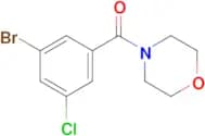 (3-Bromo-5-chlorophenyl)(morpholino)methanone