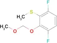 (3,6-Difluoro-2-(methoxymethoxy)phenyl)(methyl)sulfane