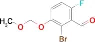 2-Bromo-6-fluoro-3-(methoxymethoxy)benzaldehyde
