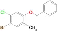 1-(Benzyloxy)-4-bromo-5-chloro-2-methylbenzene