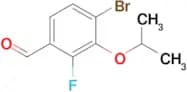 4-Bromo-2-fluoro-3-isopropoxybenzaldehyde