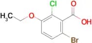 6-Bromo-2-chloro-3-ethoxybenzoic acid