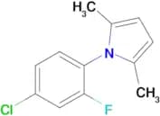 1-(4-Chloro-2-fluorophenyl)-2,5-dimethyl-1H-pyrrole