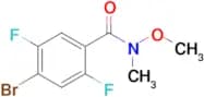 4-Bromo-2,5-difluoro-N-methoxy-N-methylbenzamide