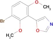 5-(3-Bromo-2,6-dimethoxyphenyl)oxazole