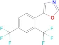 5-(2,4-Bis(trifluoromethyl)phenyl)oxazole