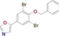 5-(4-(Benzyloxy)-3,5-dibromophenyl)oxazole