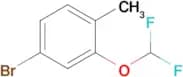 4-Bromo-2-(difluoromethoxy)-1-methylbenzene
