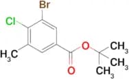 tert-Butyl 3-bromo-4-chloro-5-methylbenzoate