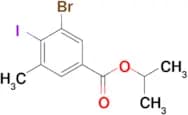 Propan-2-yl 3-bromo-4-iodo-5-methylbenzoate