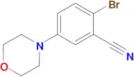 2-Bromo-5-morpholinobenzonitrile