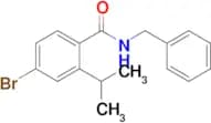 N-Benzyl-4-bromo-2-isopropylbenzamide