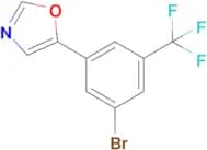 5-[3-Bromo-5-(trifluoromethyl)phenyl]-oxazole
