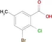 3-Bromo-2-chloro-5-methylbenzoic acid