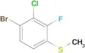 4-Bromo-3-chloro-2-fluorothioanisole