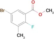 Methyl 5-bromo-2-fluoro-3-methylbenzoate
