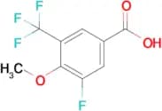 5-Fluoro-4-methoxy-3-(trifluoromethyl)benzoic acid