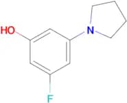 3-Fluoro-5-(pyrrolidin-1-yl)phenol