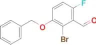 2-Bromo-6-fluoro-3-phenylmethoxybenzaldehyde