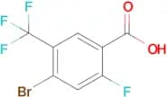 4-Bromo-2-fluoro-5-(trifluoromethyl)benzoic acid