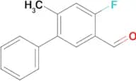 2-Fluoro-4-methyl-5-phenylbenzaldehyde