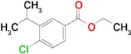 4-Chloro-3-(1-methylethyl)-benzoic acid ethyl ester